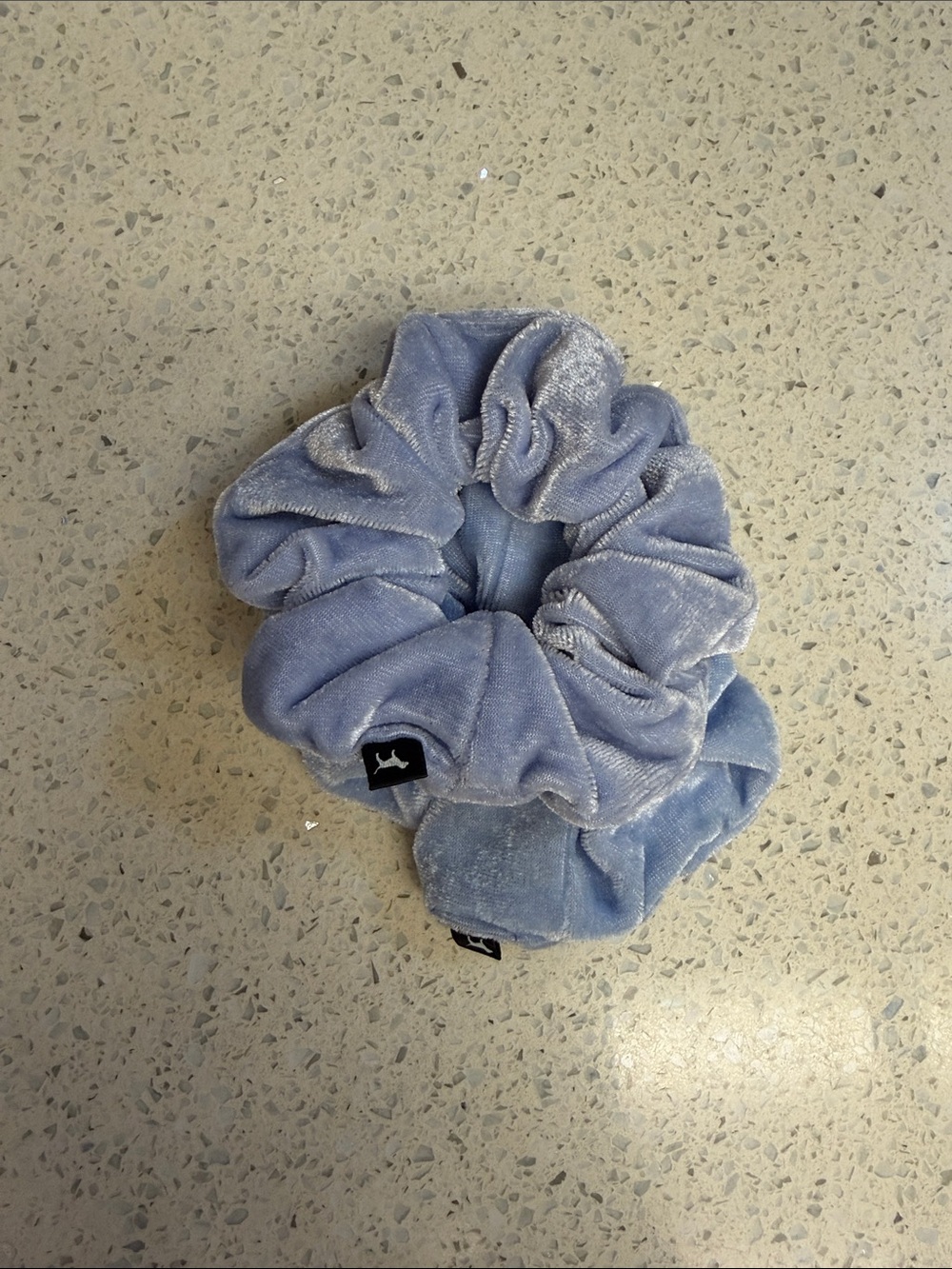 PINK Victoria's Secret Lavender Velvet Scrunchie